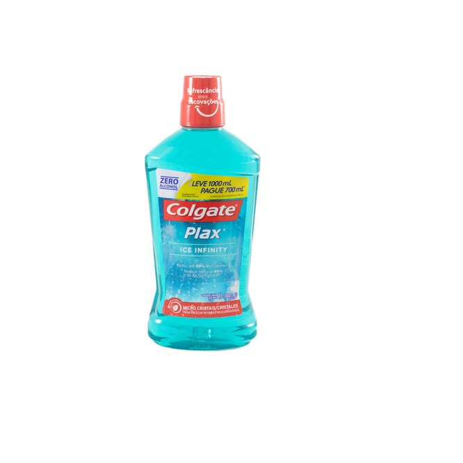 Enjuague Bucal Plax Ice Infinity Colgate 1 litro