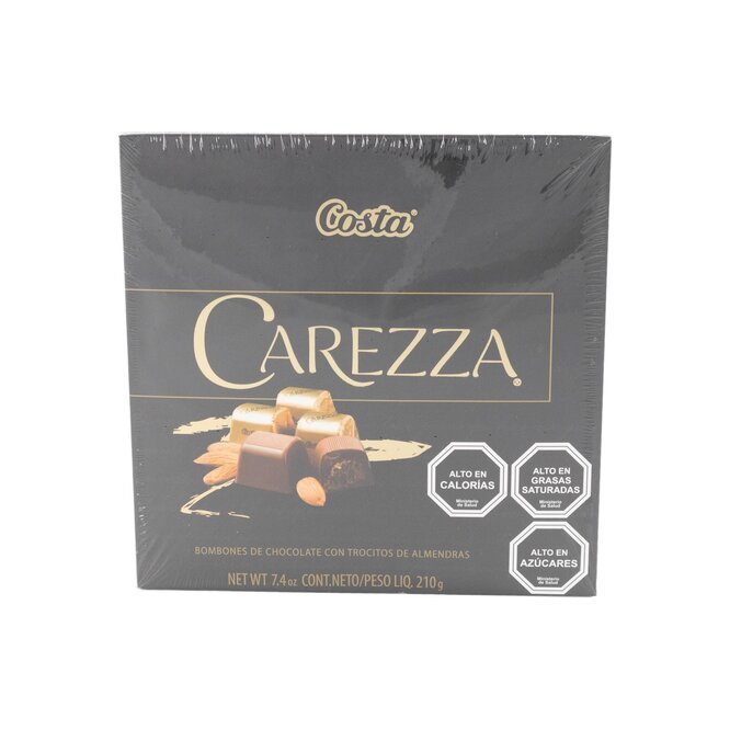 Bombón de chocolate fino en Caja Carezza 210 gramos