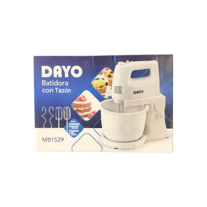 Batidora manual con Bowl 1529wb Dayo