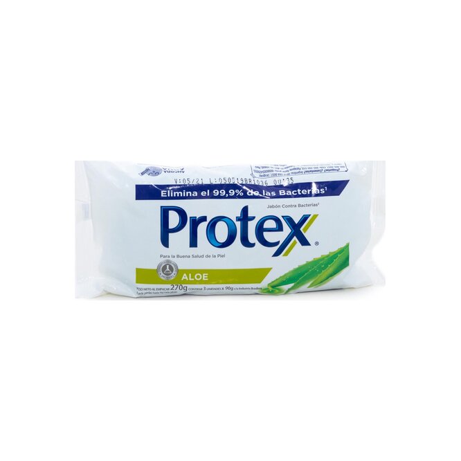 JABON D/TOC PROTEX ANT/ALOE PACK 3X90GR