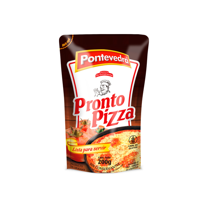 Salsa para pizza Pontevedra 200 gramos