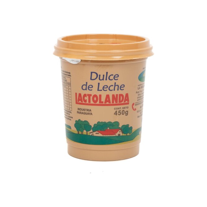 Dulce de leche pote Lactolanda 450 gramos