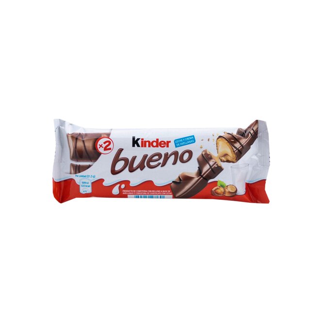 Chocolate Bueno T2 en barra Kínder 43 gramos