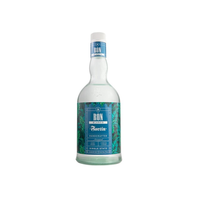 Ron blanco en botella Fortín 750 ml