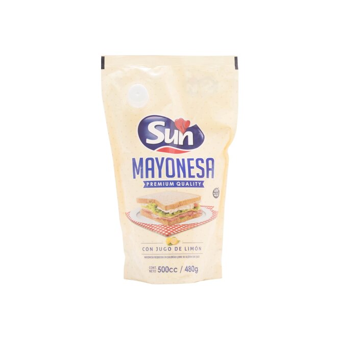 MAYONESA SUN PREMIUM QUALITY 480 GR
