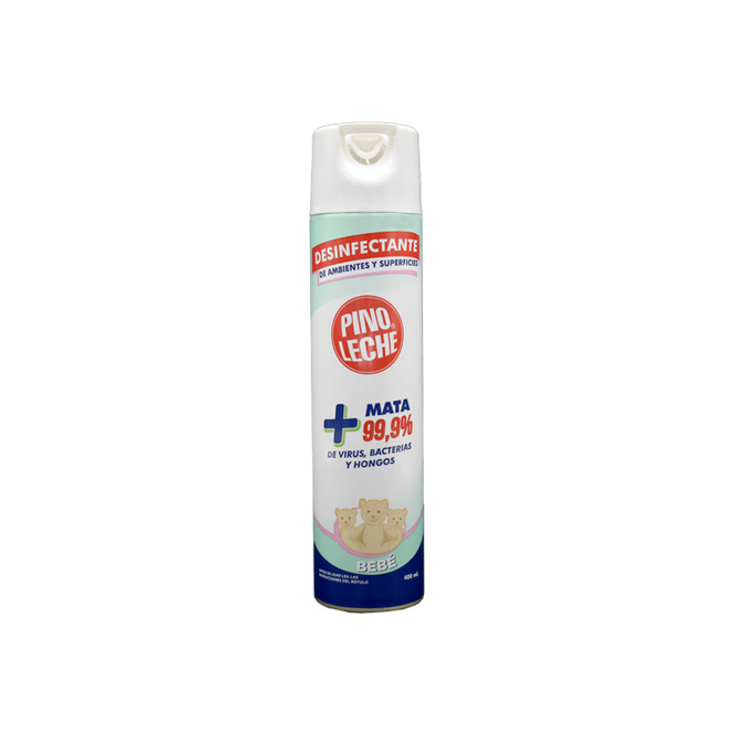Desinfectante de ambiente aroma bebé en aerosol Pinoleche 400 ml