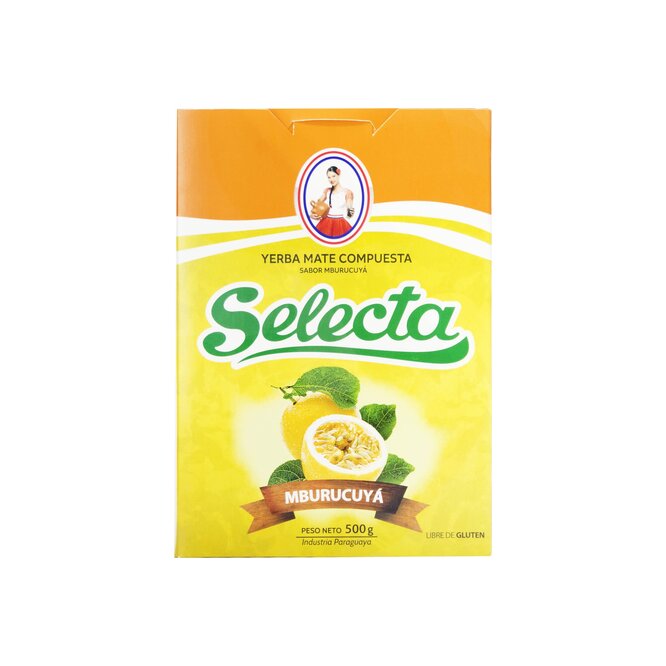 Yerba mate mburucuyá Selecta 500 gramos