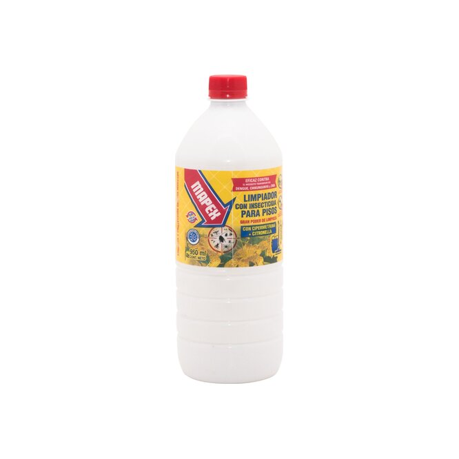 Insecticida líquido para pisos en botella descartable Mapex 1 litro