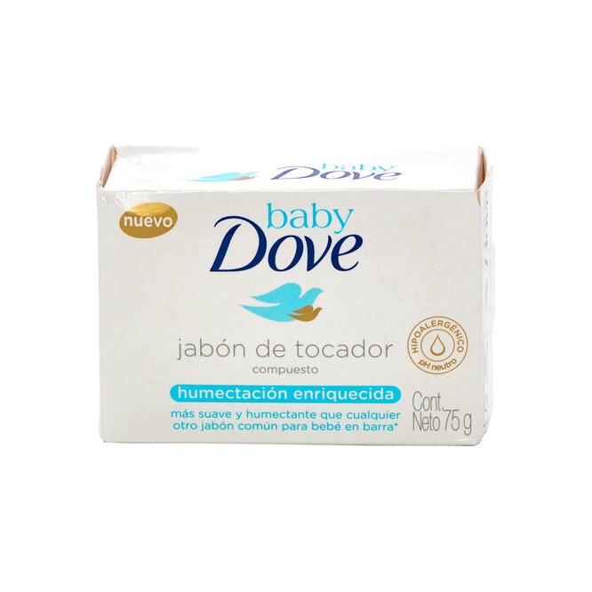 Jabón de tocador humectación enriquecida Baby Dove 75 gramos