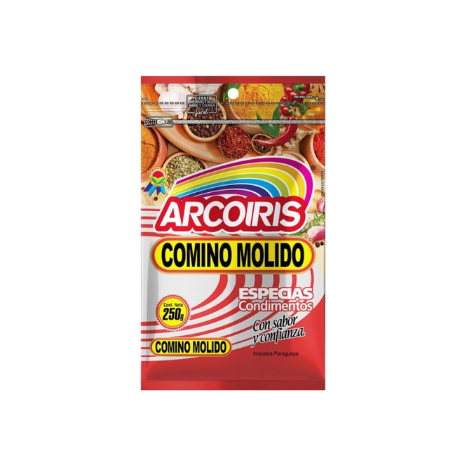 Comino molido Arcoiris 250 gramos