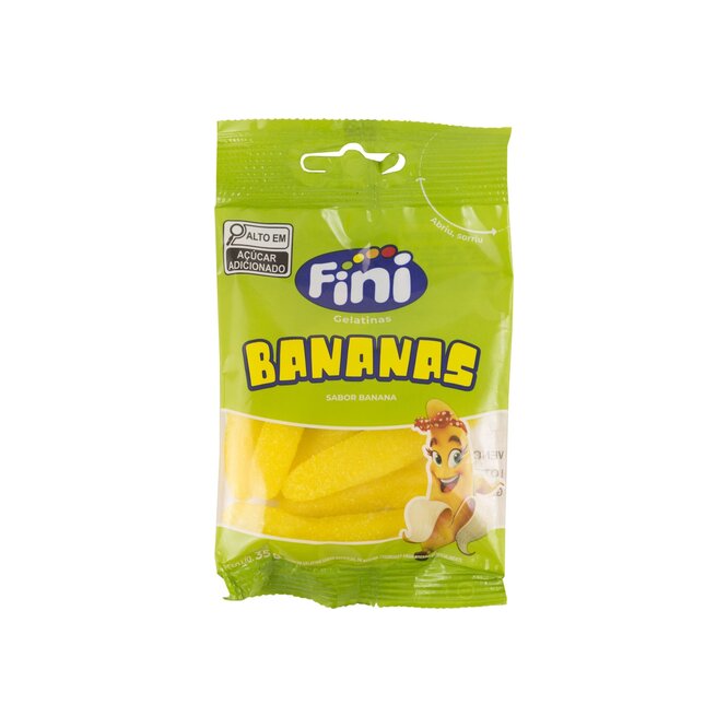 Gelatina sabor banana Fini 35 gramos
