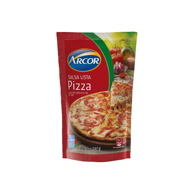 Salsa para pizza a base de tomate Arcor 340 gramos