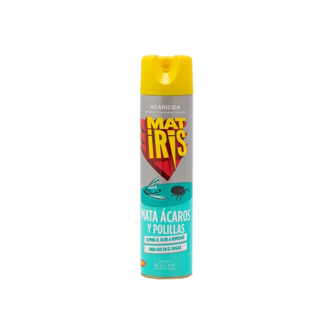 Insecticida mata ácaros y polillas en aerosol Matiris 400 ml