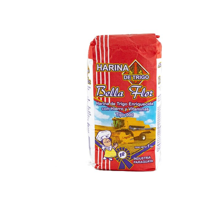 HARINA D/TRIGO BELLA FLOR 000 1KG