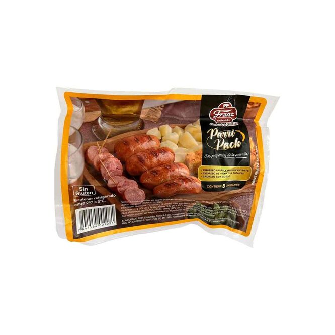 Chorizos parrilleros pack Franz