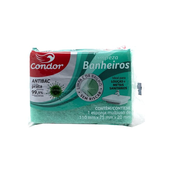 ESPONJA CONDOR P/ LIMPIEZA DE BAÑO REF.1