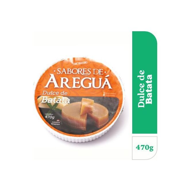 Dulce de batata premium pote Dulcesar 500 gramos