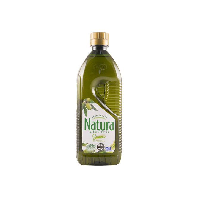 Aceite de oliva extra virgen en botella Natura 500 ml