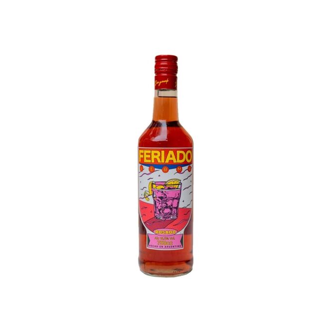Vermut rosado botella Feriado 750 ml