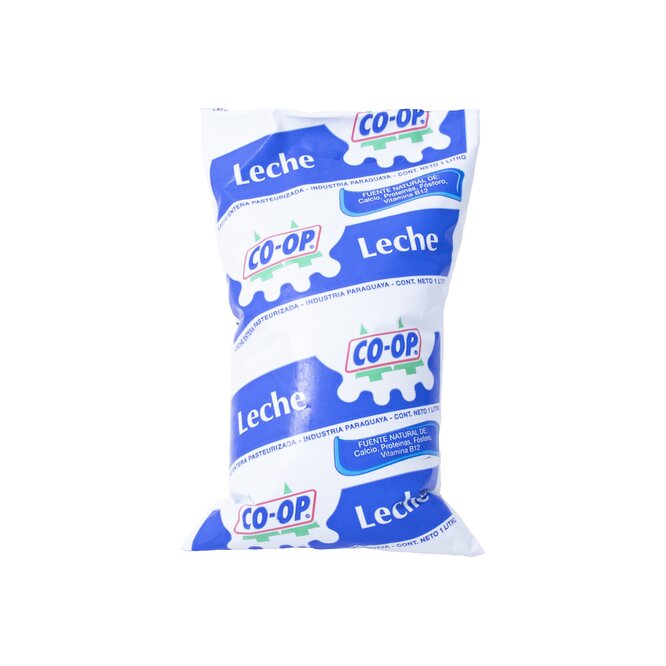 LECHE COOP SACHET 1 LT. CO-OP x 24