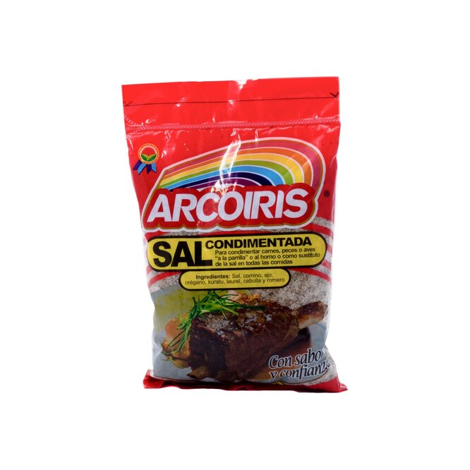 Sal Condimentada Arcoíris 800 gramos