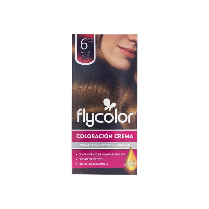 TINTE FLY COLOR RUB OSC ROJO INTENS 6.66