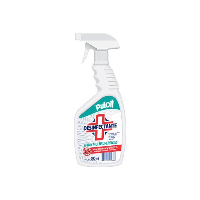 Desinfectante en spray aerosol Puloil 500 ml