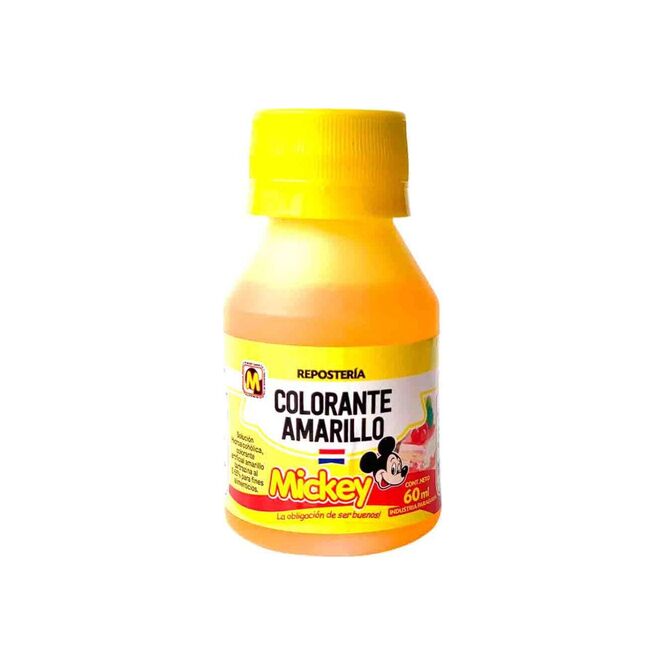 Colorante amarillo Mickey 60 ml