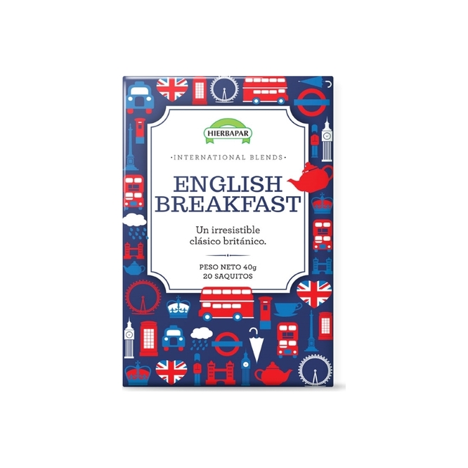 Té English Breakfast Hierbapar 40 Gramos