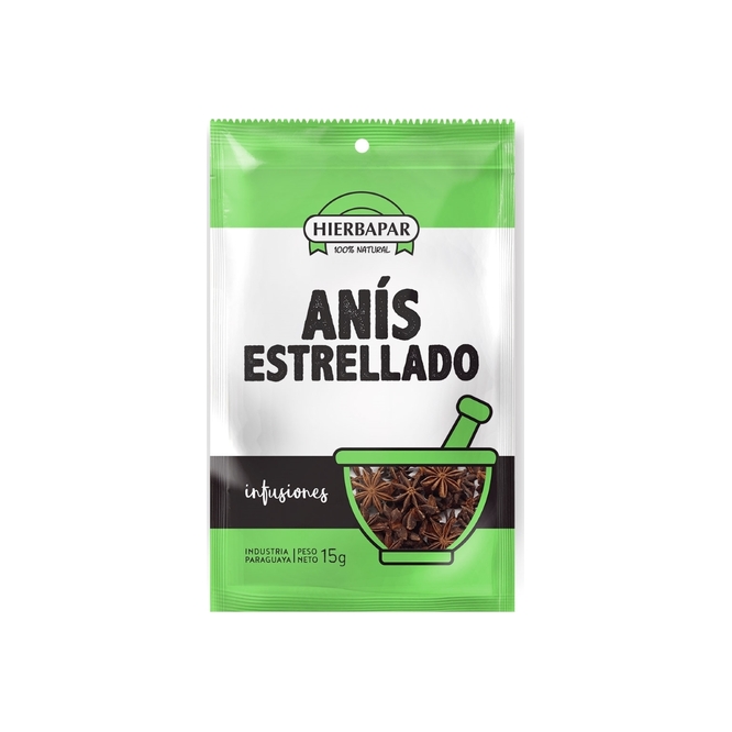 Anís estrellado Hierbapar 15 gramos