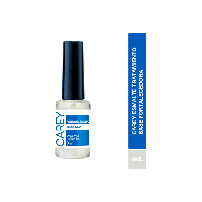 ESMALTE P/ UÑA CAREY TRAT BAS FORT 9ML