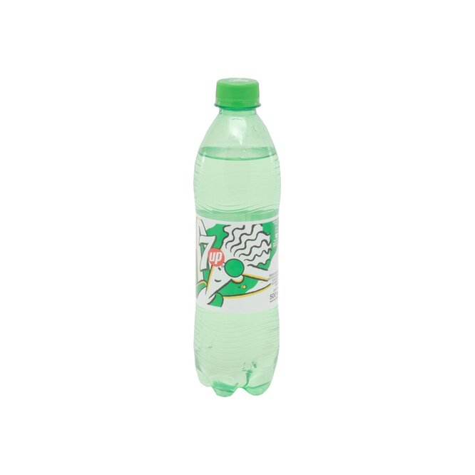 Gaseosa sabor lima limón sin azúcar botella 7up 500 ml