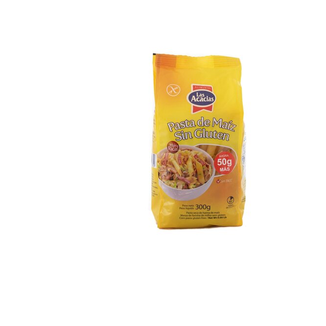 Fideo de maíz sin gluten pennete Las Acacias 300 gramos
