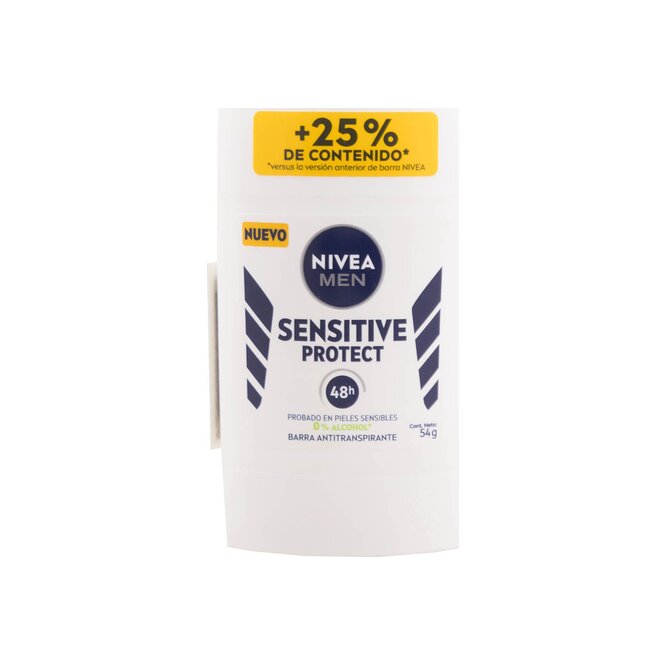 Desodorante sensible protección en barra Nivea 54 gramos