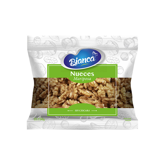 Nuez mariposa light Bianca 150 gramos