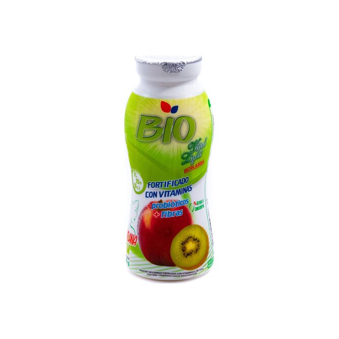 Yoghurt vital light manzana y kiwi Lactolanda 180 ml