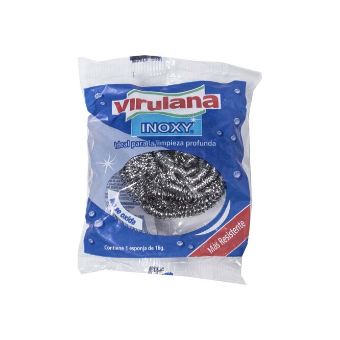 Esponja en rulo inoxidable Virulana 1 unidad