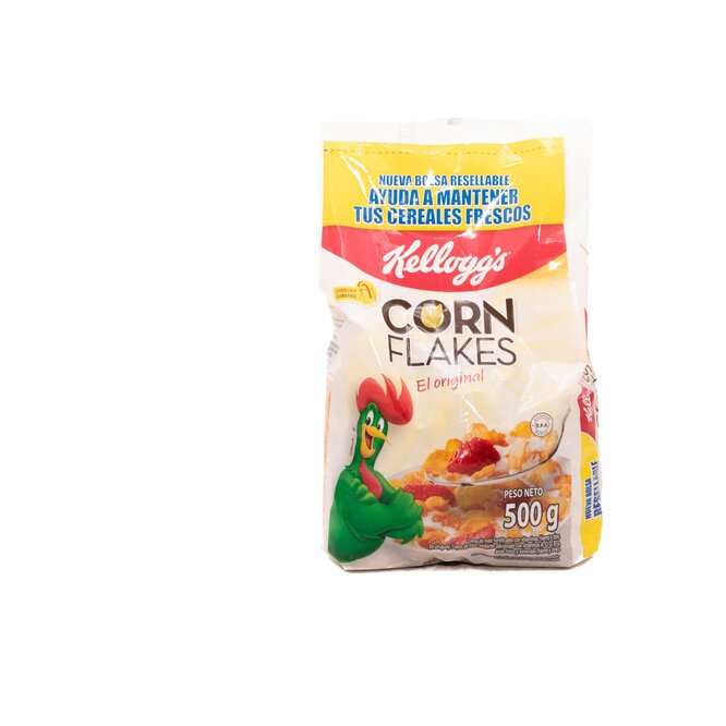 Cereal corn flakes en bolsa Kellogg´s 500 gramos