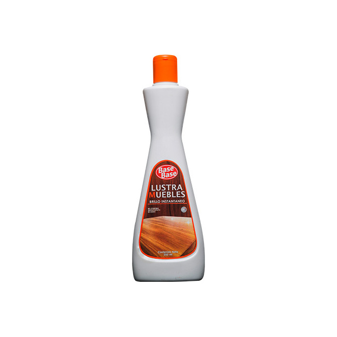 Lustra mueble cremoso botella Base Base 250 ml