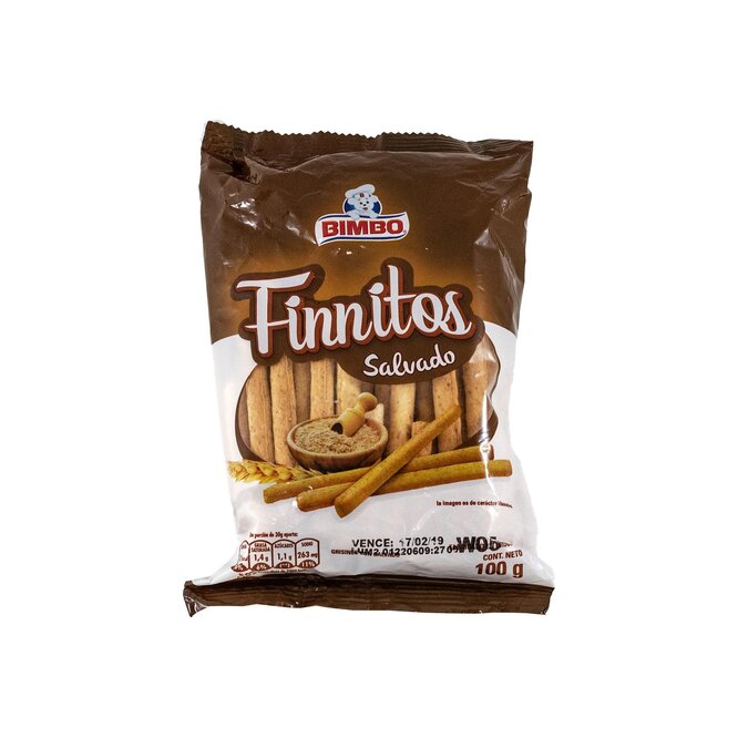 PALITO FINITO SALVADO 100GR BIMBO BSA