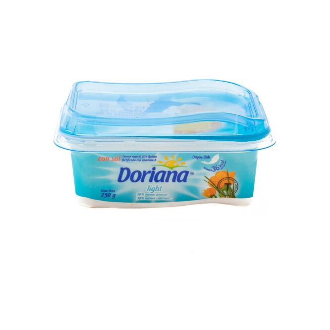 MANTECA LIGHT DORIANA 250GR