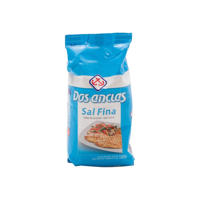 SAL FINA DOS ANCLAS 500GR PAQ