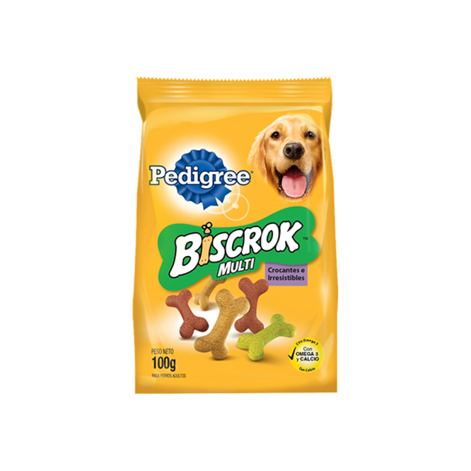 Huesito para Perro Biscrok Multi en bolsa Pedigree 100 gramos