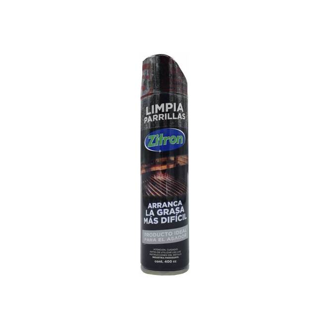 Limpiador para Parrillas en Aerosol Zitron 400 ml