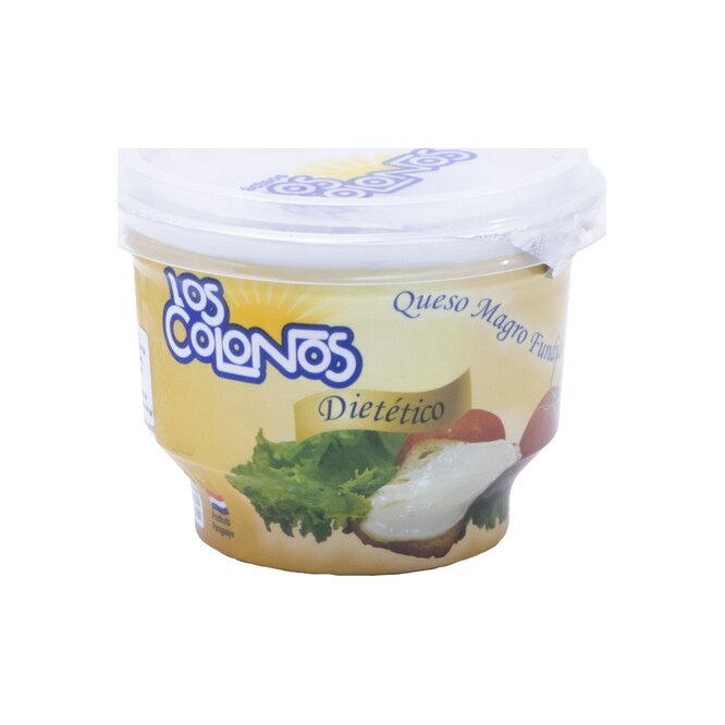Queso fundido dietético pote Los Colonos 180 gramos