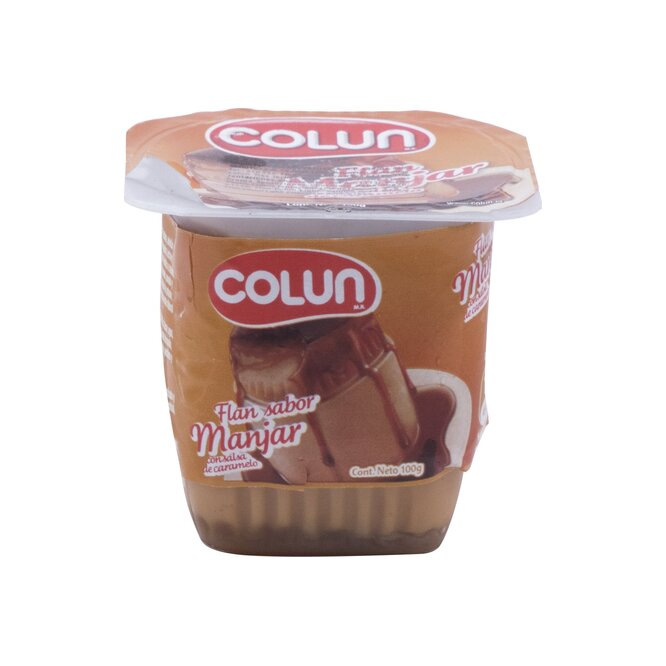 FLAN DULCE DE LECHE 100 GR COLUN POTE