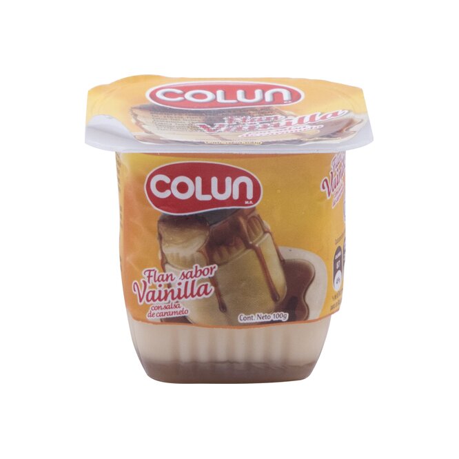 FLAN VAINILLA 100 GR COLUN POTE