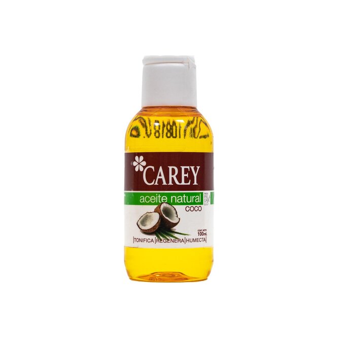 Aceite de coco tratamiento capilar botella Carey 100 ml
