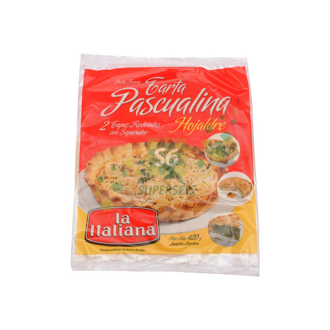 TAPA P/PASCUALINA LA ITALIANA