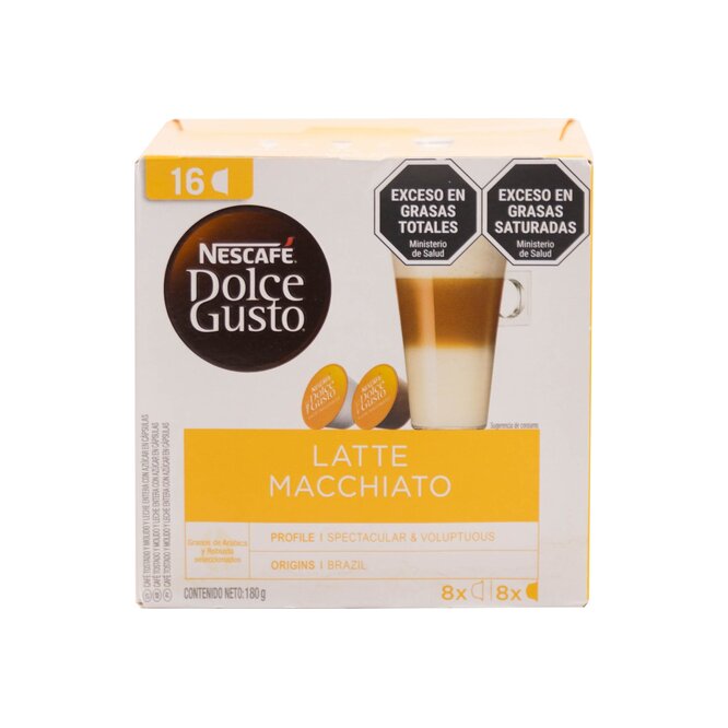 Café Dolce Gusto Latte Macchiato en cápsulas Nescafé 10 Unidades